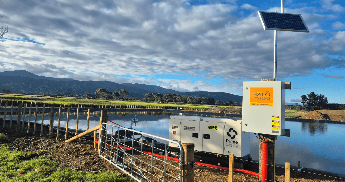 A working dewatering system in place – with telemetry and controls for ongoing performance.
