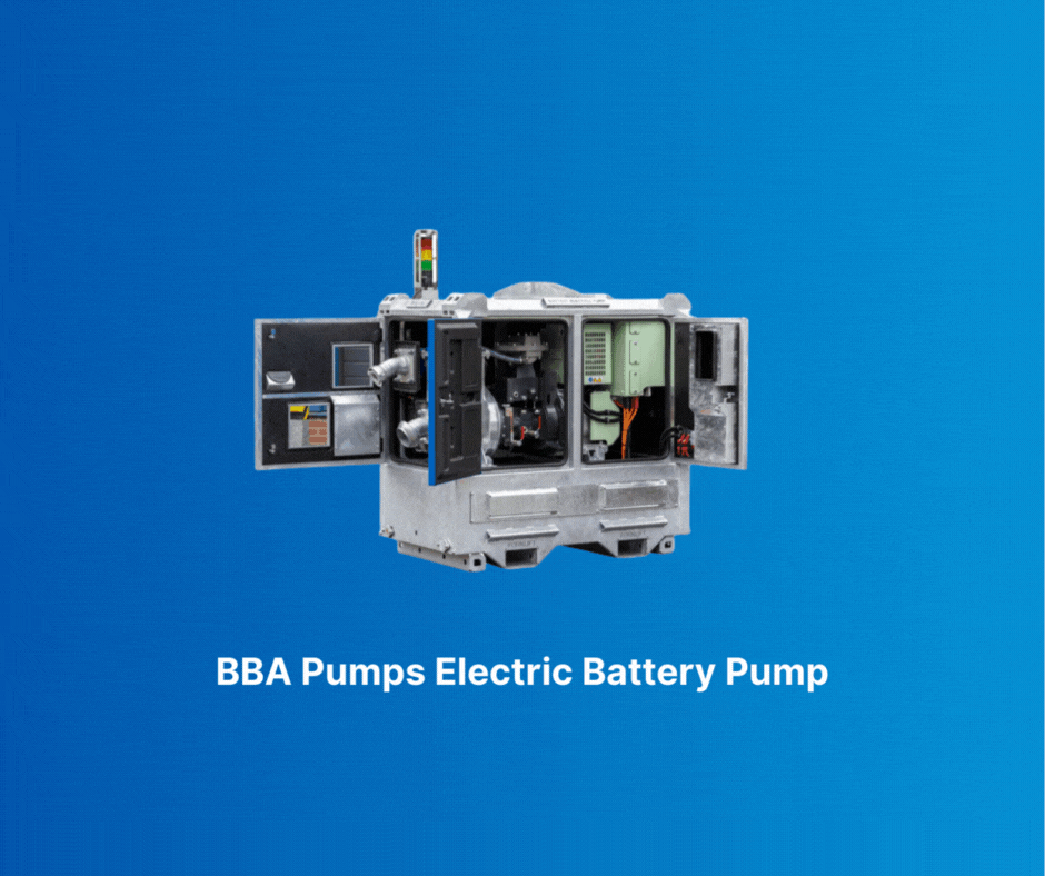 BBA Pumps PT100 electric battery + DPU dewatering pump (3)