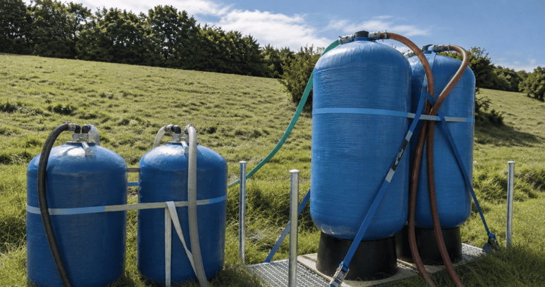 Pressure vessels configured for dissolved heavy metal treatment at the Northport Boat Yard site