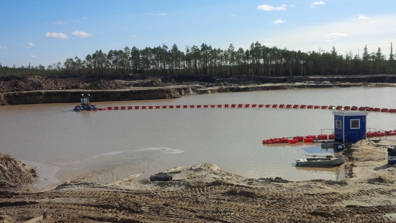 Sand dredging, NZ using a Dragflow DRP120.