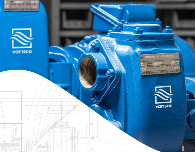 Industiral Varisco J-Series self-priming centrifugal pump