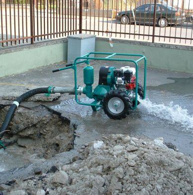 Trash Pump, Dewatering