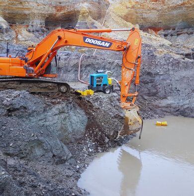 Pit dewatering